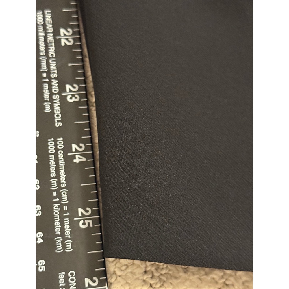 Lane Bryant Pleated Dress Pants Women 22 Black Good Zip Pockets Stretch Trousers - Picture 4 of 6